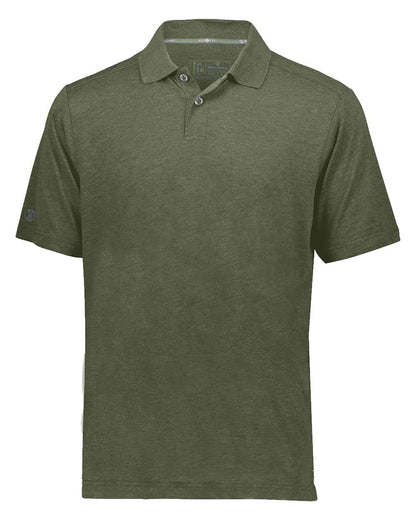 Holloway Men's Repreve® Eco Polo 222575 #color_Olive Heather