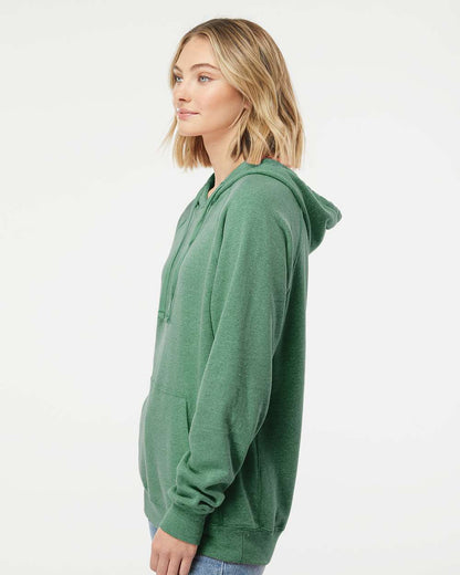 Independent Trading Co. Special Blend Raglan Hooded Sweatshirt PRM33SBP #colormdl_Sea Green