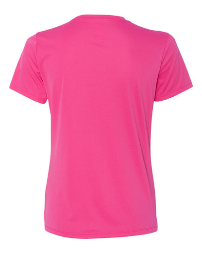 Hanes Women's Cool DRI® Performance T-Shirt 4830 #color_Wow Pink