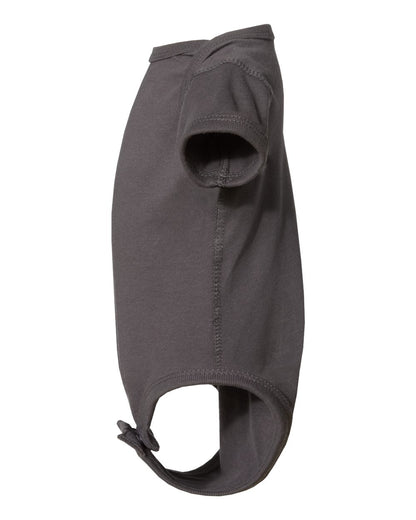 Rabbit Skins Infant Fine Jersey Bodysuit 4424 #color_Charcoal