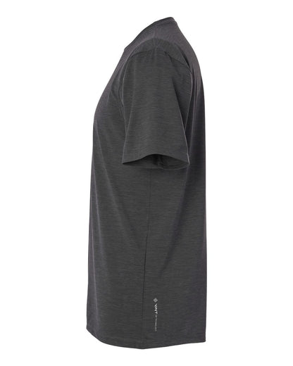 ANETIK Men's Low Pro Tech T-Shirt MVLPRS8 #color_Charcoal Heathered