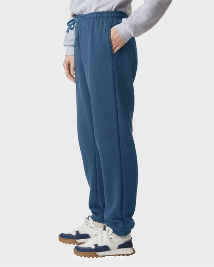 American Apparel ReFlex Fleece Sweatpants RF491 #colormdl_Sea Blue