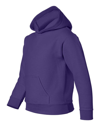 Gildan Heavy Blend™ Youth Hooded Sweatshirt 18500B #color_Purple