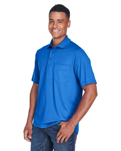 CORE365 Men's Origin Performance Piqué Polo with Pocket 88181P #colormdl_True Royal
