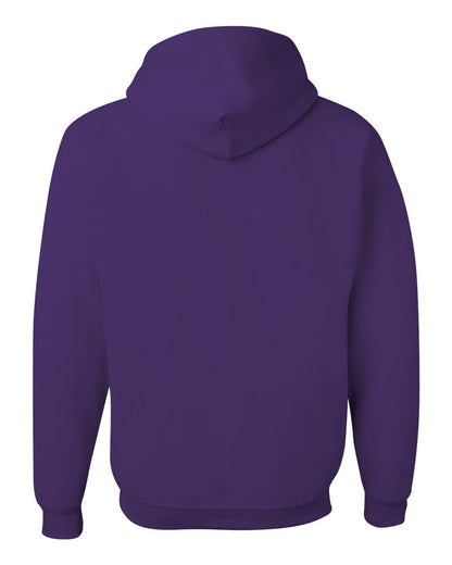JERZEES Unisex NuBlend® Hooded Sweatshirt 996MR #color_Deep Purple