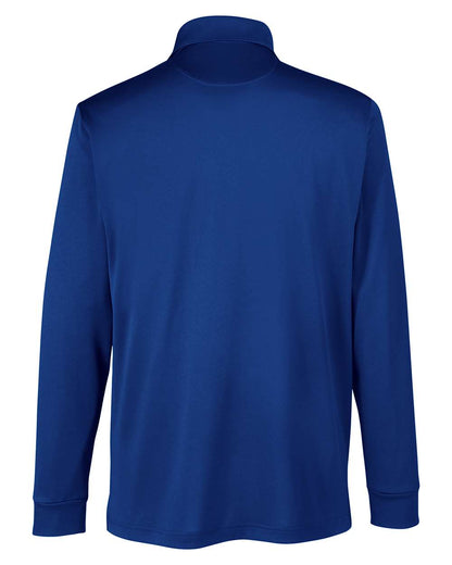 Harriton Men's Tall Advantage Long Sleeve Snag Protection Plus IL Polo M348LT #color_True Royal