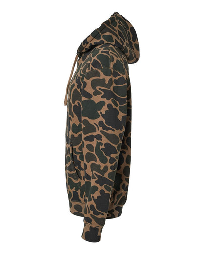 Independent Trading Co. Heavyweight Hooded Sweatshirt IND4000 #color_Duck Camo