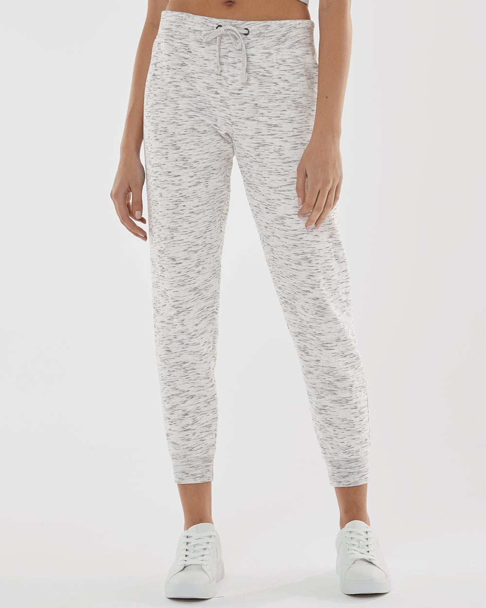 J. America Women’s Mélange Fleece Joggers 8675