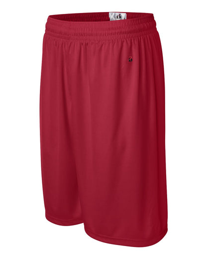 Badger B-Core 9" Shorts 4109 #color_Red