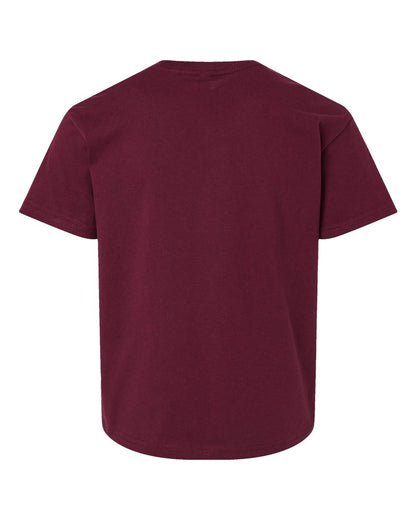 BELLA + CANVAS Youth 6oz. Heavyweight Tee 3010Y #color_Maroon