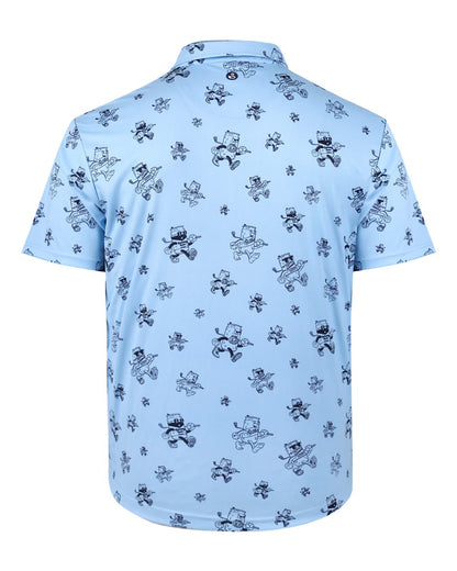 Swannies Men's Bill Polo SW1015 #color_Sky