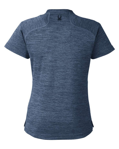 Spyder Women's Mission Blade Collar Polo S17980 #color_Frontier Jasper