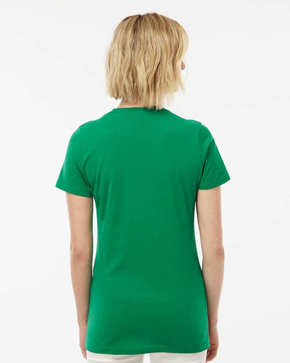 Tultex Women's Premium Cotton T-Shirt 516 #colormdl_Kelly