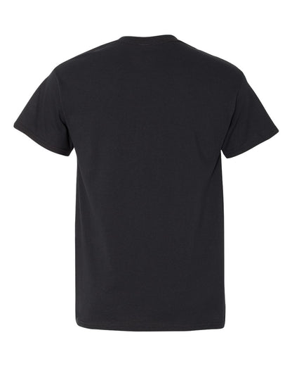 Gildan Unisex Heavy Cotton™ Pocket T-Shirt 5300 #color_Black