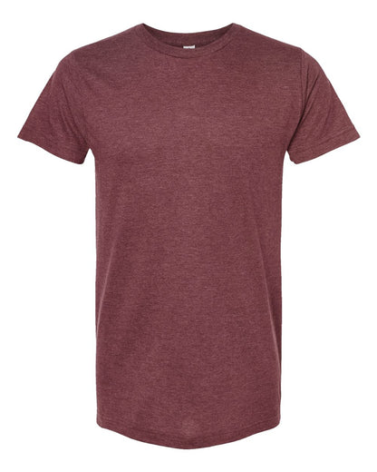 Tultex Men's Fine Jersey T-Shirt 202 #color_Heather Burgundy