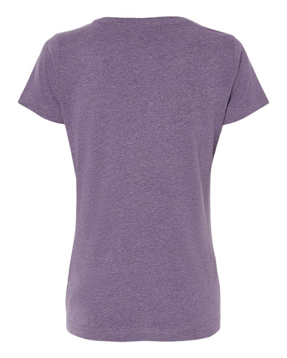 LAT Women's Fine Jersey Tee 3516 #color_Wisteria Blackout