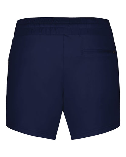 Holloway Women's Eco Revive™ Ventura Soft Knit Shorts 223704 #color_Navy