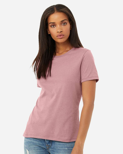 BELLA + CANVAS Women’s Relaxed Jersey Tee 6400 #colormdl_Orchid