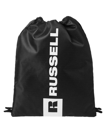 Russell Athletic Lay-Up Carrysack Drawstring Bag UB84UCS #color_Black