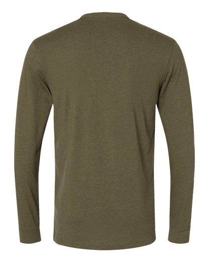 Next Level CVC Long Sleeve T-Shirt 6211 #color_Military Green