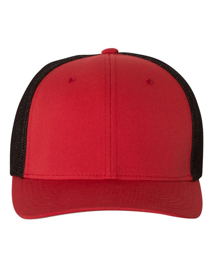 Flexfit Trucker Cap 6511 #color_Red/ Black
