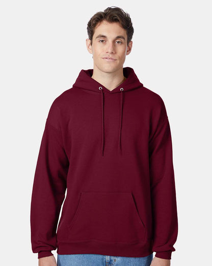Hanes Unisex EcoSmart® Hooded Sweatshirt P170 #colormdl_Athletic Cardinal
