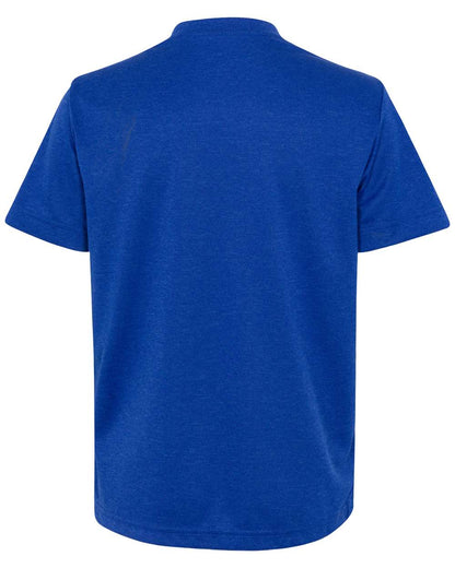 Team 365 Youth Sonic Heather Performance T-Shirt TT11HY #color_Sport Royal Heather