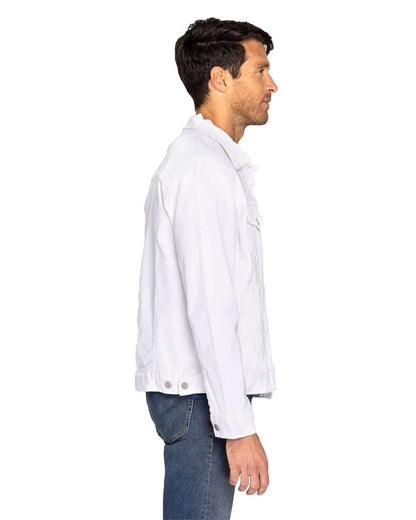 Threadfast Apparel Unisex Denim Jacket 370J #colormdl_Off White Denim