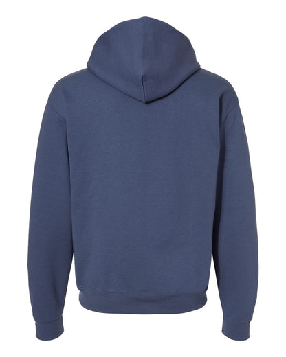 JERZEES Unisex NuBlend® Hooded Sweatshirt 996MR #color_Denim