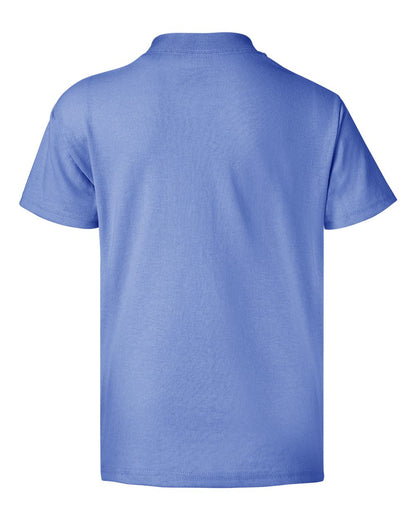 Hanes Youth EcoSmart® T-Shirt 5370 #color_Carolina Blue