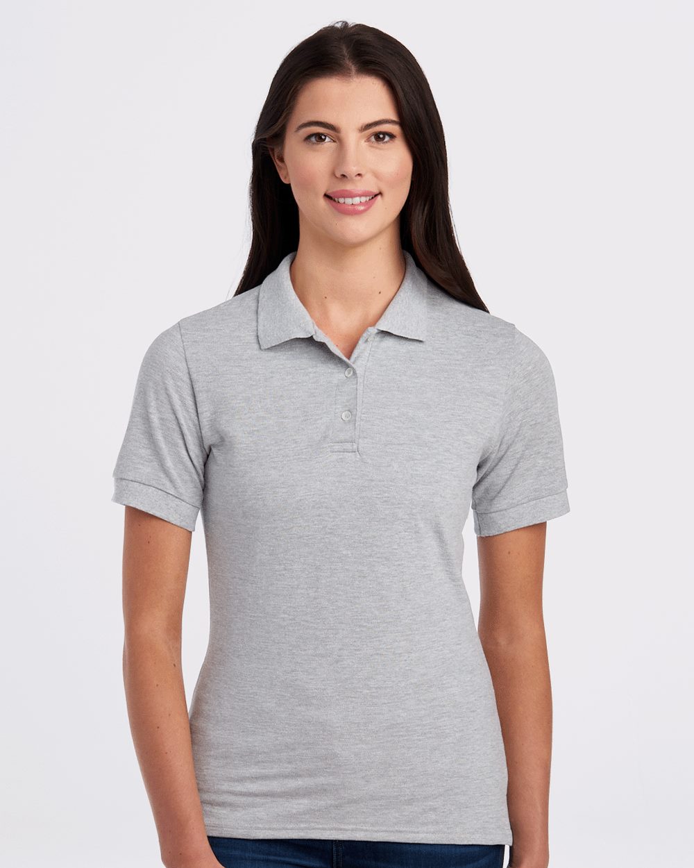 JERZEES Women's 100% Ring-Spun Cotton Piqué Polo 443W