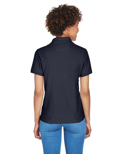 Devon & Jones Women's Pima Piqué Polo D100W #colormdl_Navy