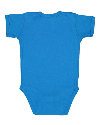 Rabbit Skins Infant Baby Rib Bodysuit 4400 #color_Cobalt