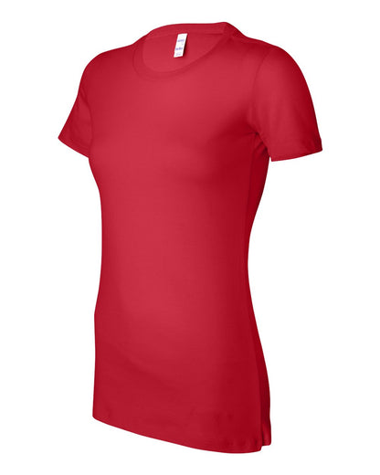 BELLA + CANVAS Women's Slim Fit Tee 6004 #color_Red