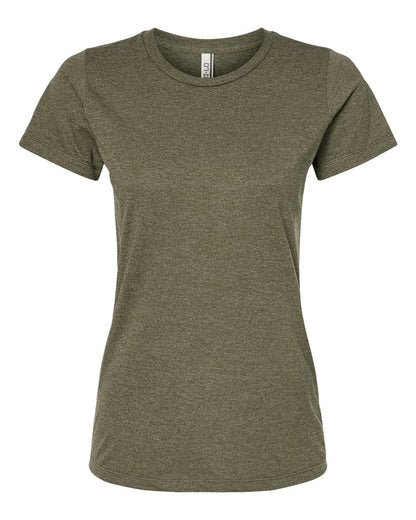 Tultex Women's Premium Cotton Blend T-Shirt 542 #color_Olive Heather