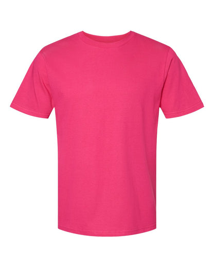 Gildan Unisex Softstyle® Midweight T-Shirt 65000 #color_Heliconia