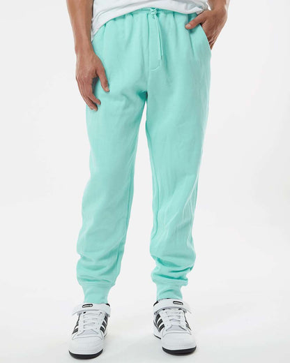 Independent Trading Co. Midweight Fleece Pants IND20PNT #colormdl_Mint