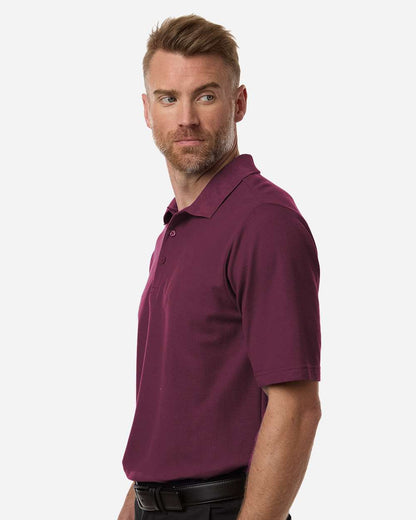 CORE365 Men's Resolve CVC Performance Pique Polo CE106 #colormdl_Burgundy