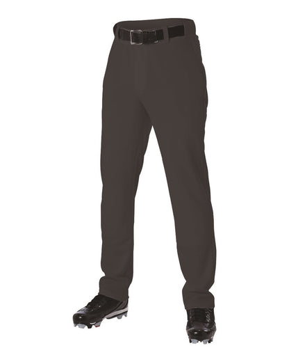 Alleson Athletic Youth Baseball Pants 605WLPY #color_Black