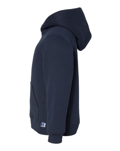 Russell Athletic Youth Dri Power® Hooded Sweatshirt 995HBB #color_Navy