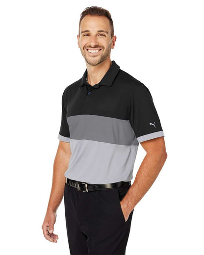 Puma Golf Men's Cloudspun Highway Polo 538930 #colormdl_Puma Black/ High Rise