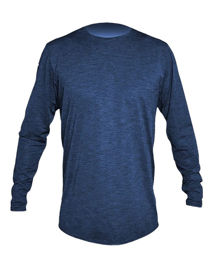 ANETIK Low Pro Tech Long Sleeve T-Shirt MVLPRL8 #color_Navy Heathered