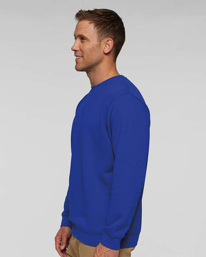 LAT Unisex Elevated Fleece Crewneck Sweatshirt 6925 #colormdl_Royal