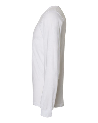American Apparel Unisex Fine Jersey Long Sleeve Tee 2007 #color_White