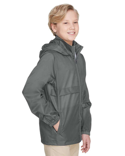 Team 365 Youth Zone Protect Lightweight Jacket TT73Y #colormdl_Sport Graphite