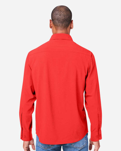 CORE365 Men's Ultra UVP® Marina Shirt CE510L #colormdl_Marina Red