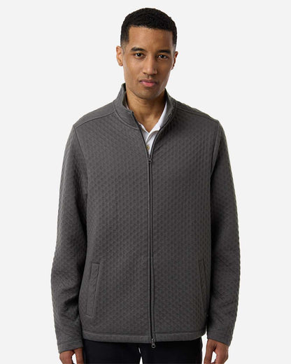 Devon & Jones Men's Berkley Textured Full-Zip Jacket DG740 #colormdl_Graphite