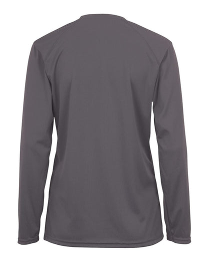 Badger Women's B-Core Long Sleeve T-Shirt 4164 #color_Graphite