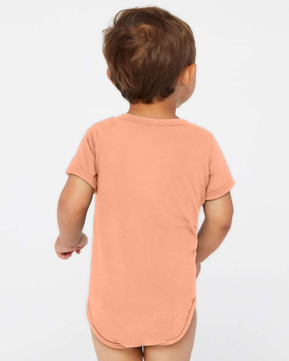 Rabbit Skins Infant Fine Jersey Bodysuit 4424 #colormdl_Sunset
