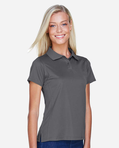 Harriton Women's Polyester Jersey Polo M315W #colormdl_Charcoal